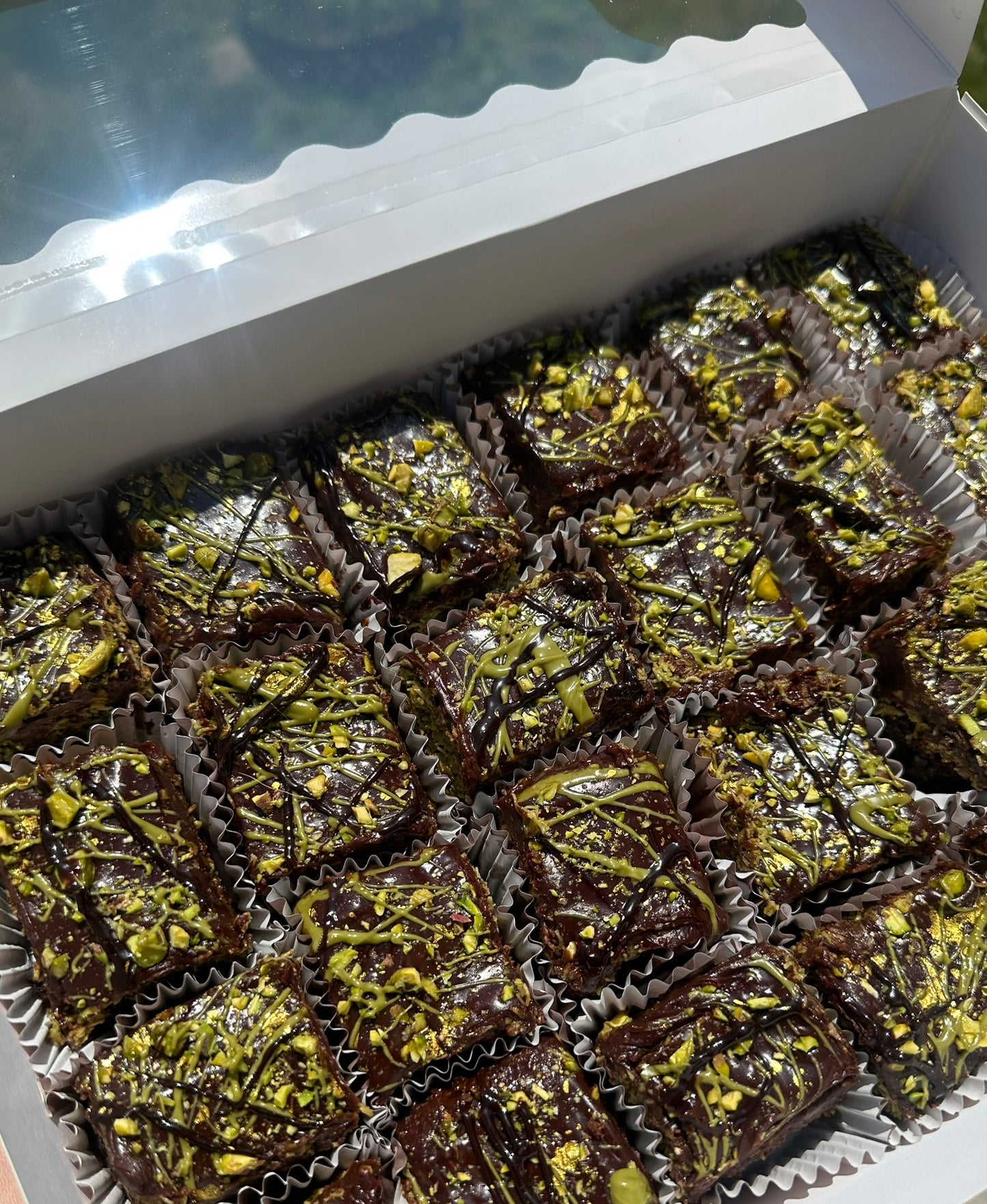 Dubai brownies