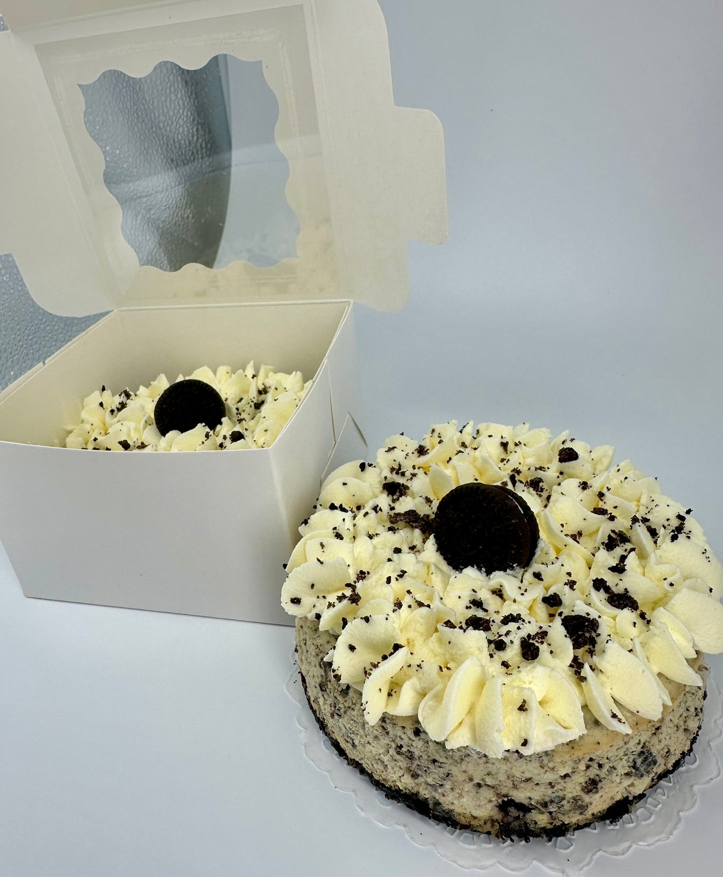 Single serve 4" cheesecake