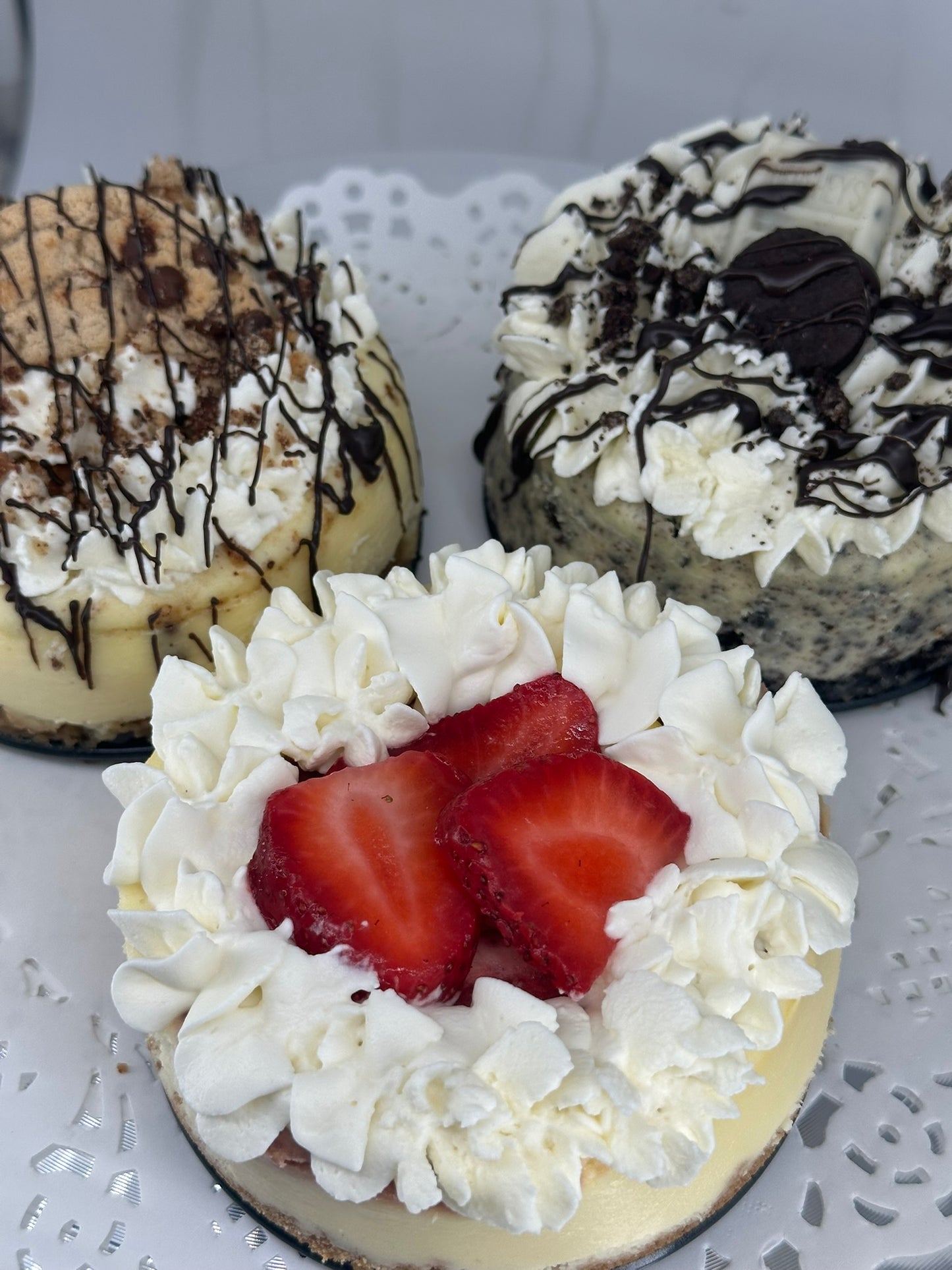 Single serve 4" cheesecake